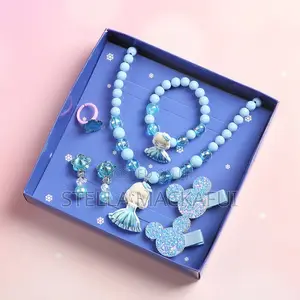 Girls Jewellery Set In Cartoon Characters