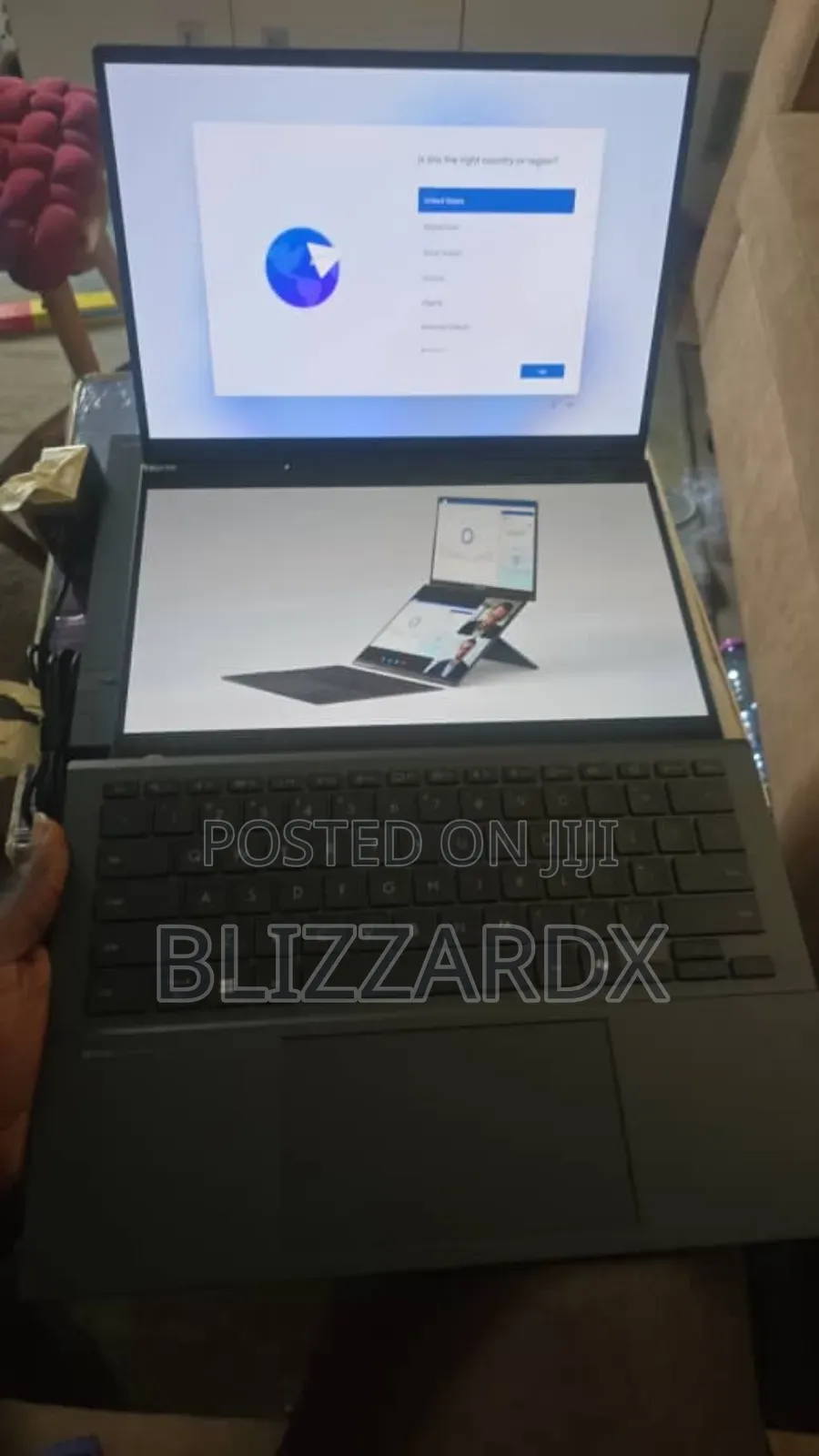 New Laptop Asus Zenbook Duo 14 32GB Qualcomm Snapdragon X Plus SSD 1T