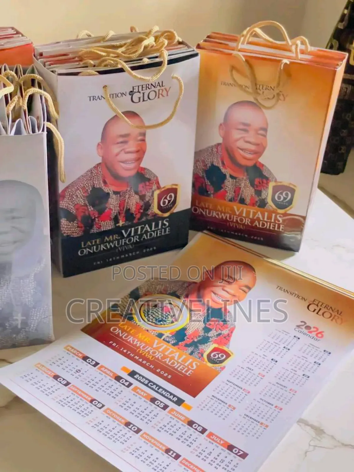Calender and Paperbag
