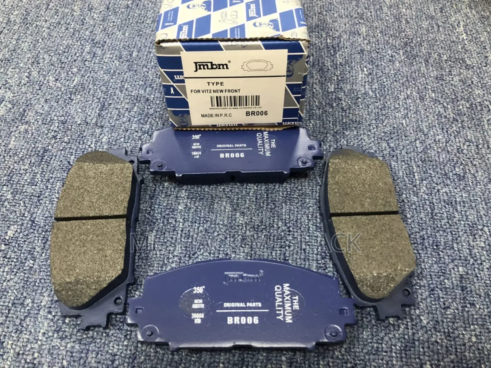 Toyota Yaris/Vitz Front Brake Pads