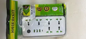 6 Way Multi Extension Board With Usb Port