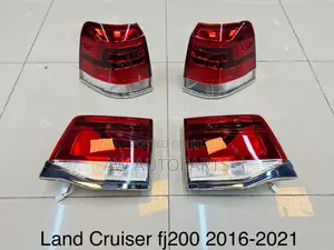 Toyota Landcruiser 2016 -2021 Taillights With Boot Light Set S