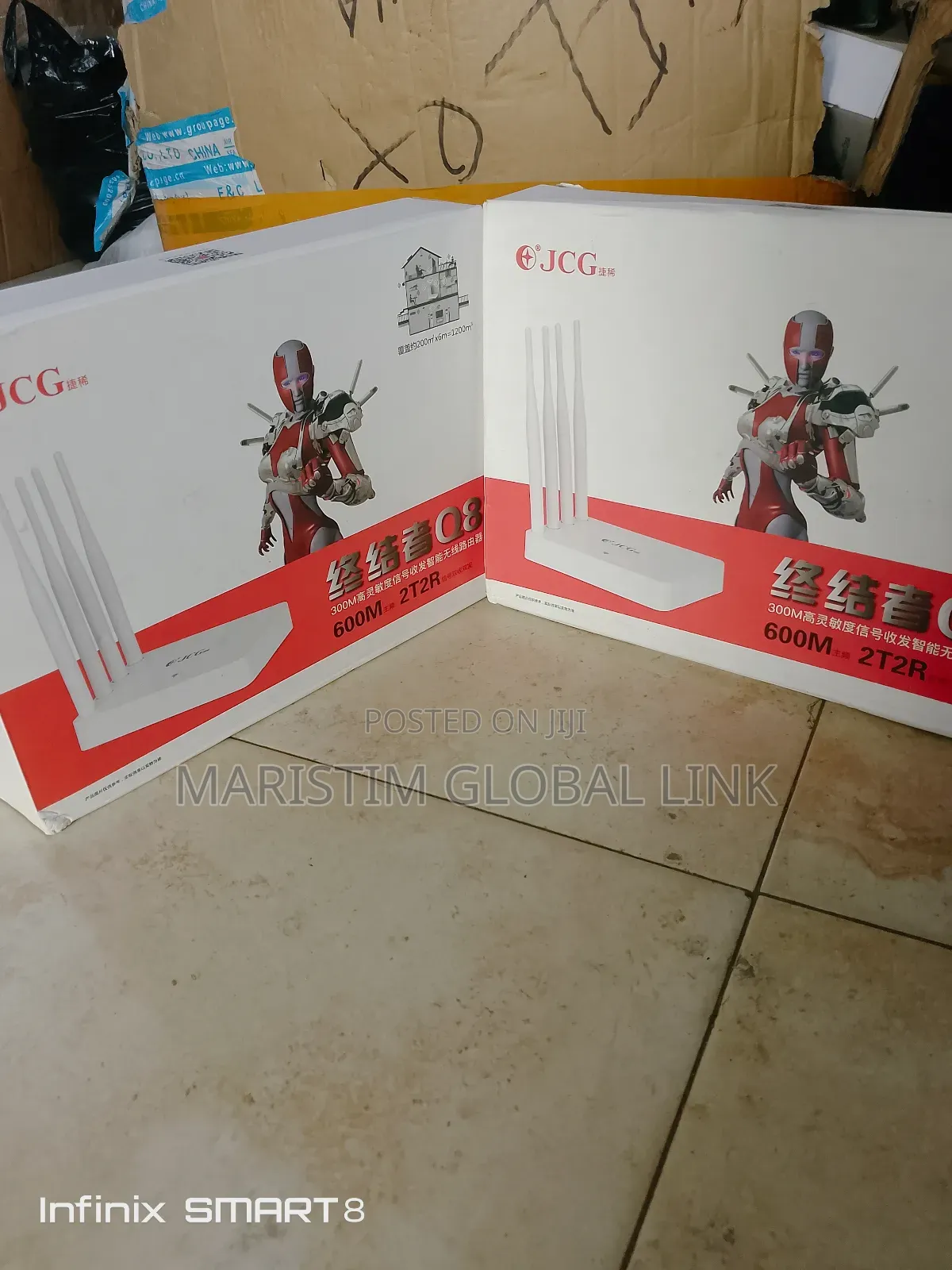 JCG Smart Wireless Router Repeter 600m ( Does Not Support Sim Card )
