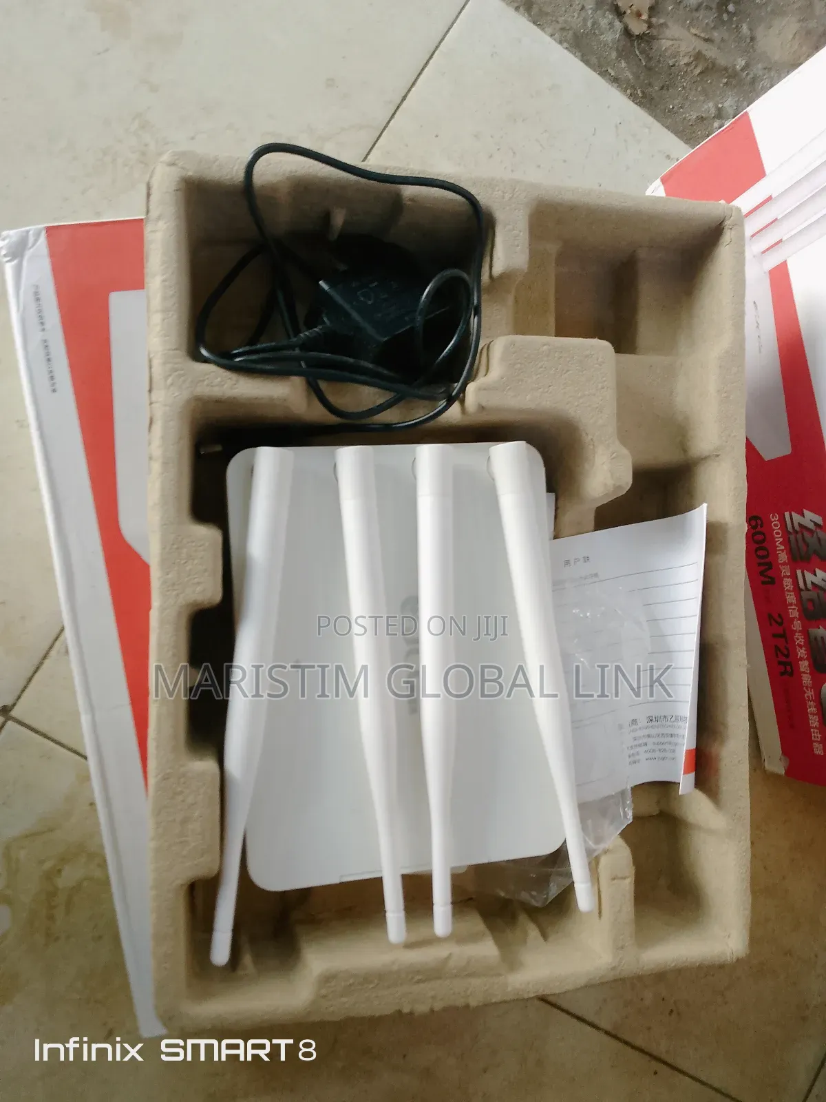 JCG Smart Wireless Router Repeter 600m ( Does Not Support Sim Card )