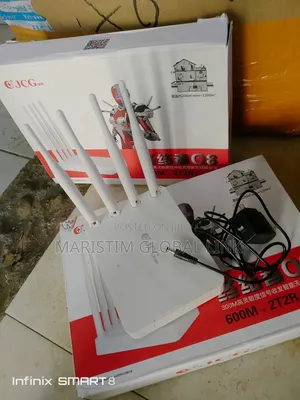 JCG Smart Wireless Router Repeter 600m ( Does Not Support Sim Card )