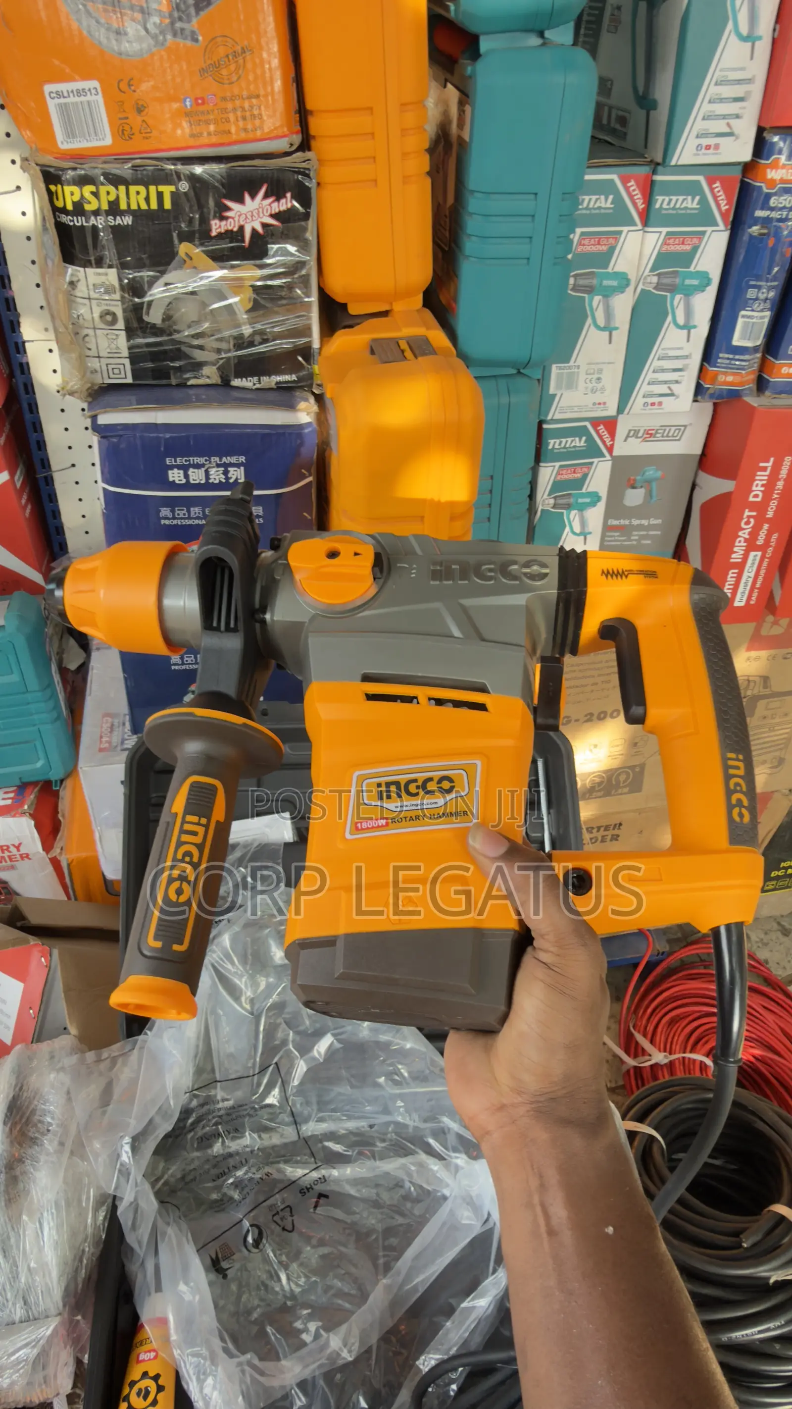 Ingco 1800w Rotary Hammer