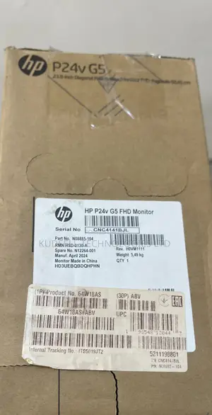 Hp P24 G5 23.8" Full Hd Edge Led LCD Monitor