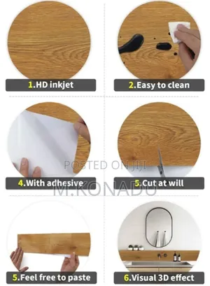 PVC Tiles ,Waterproflooring Self-Adhesive Tile
