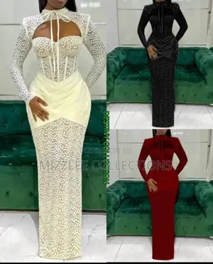 Ladies Classic Dinner Dress Available in All Colours