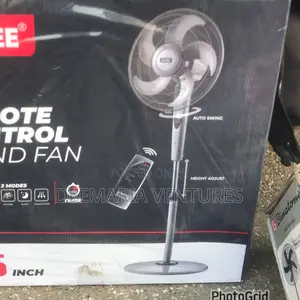 Elbee 16 Inches Remote Control Standing Fan (Lb-659r)