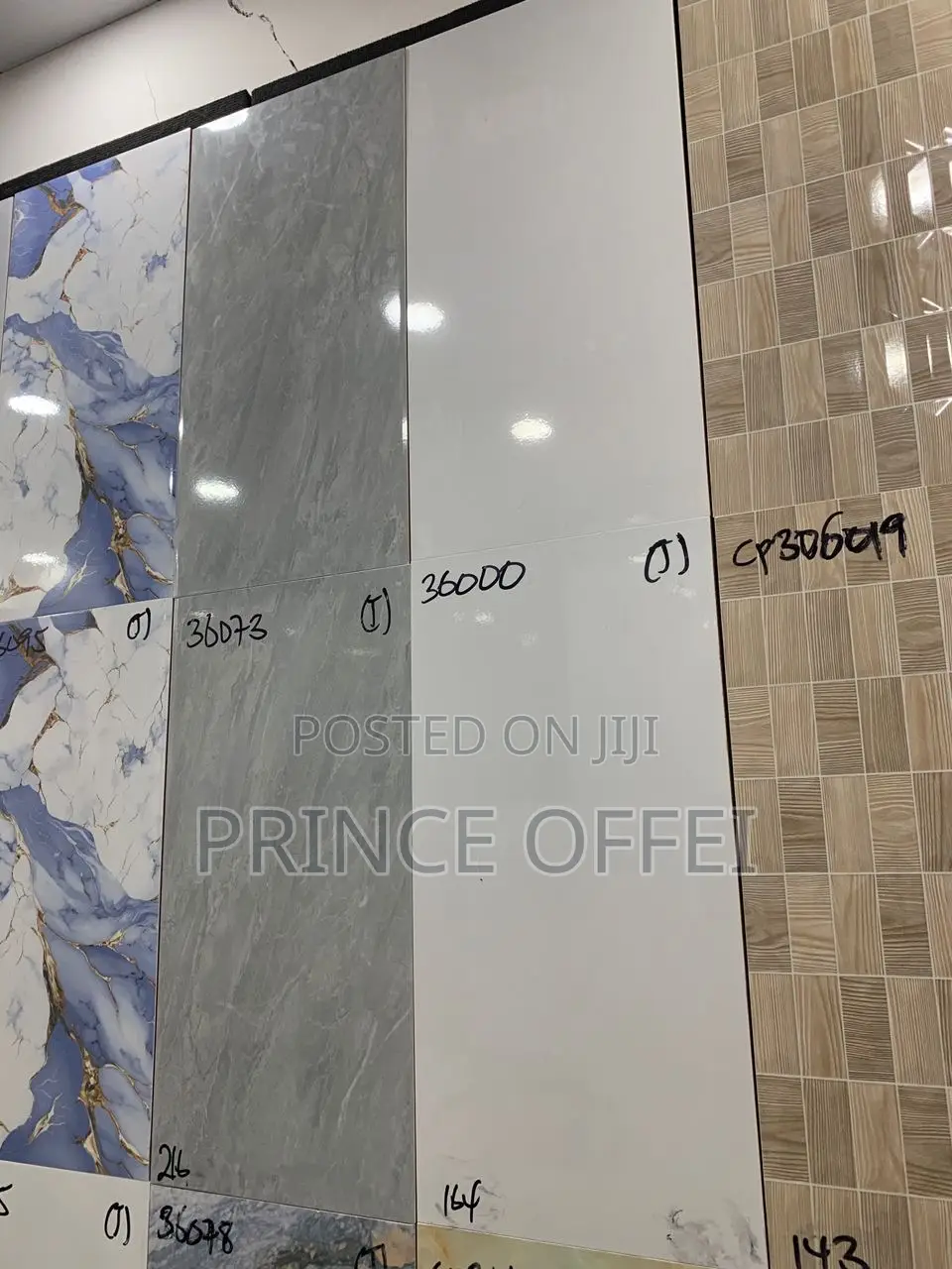 30/60cm Ghana Made Wall Tiles Gh175.