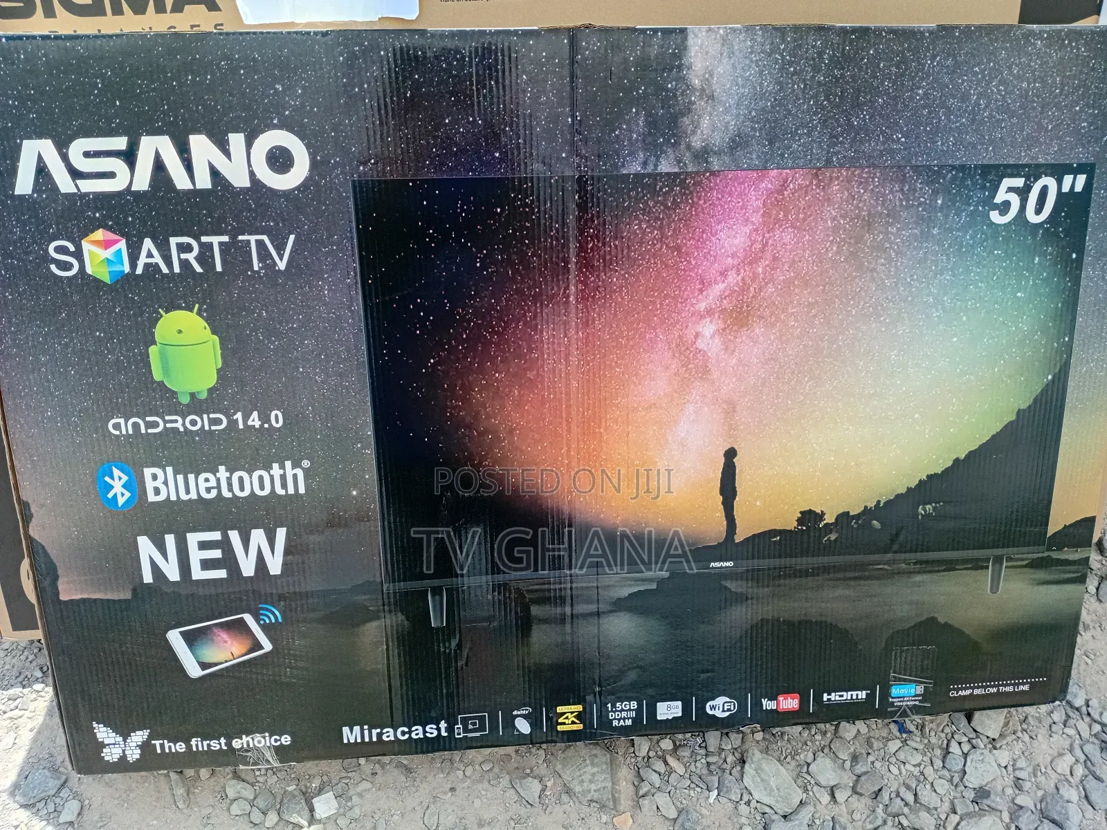 **Asano 50” Full Hd Smart Tv – Stream, Watch Enjoy!