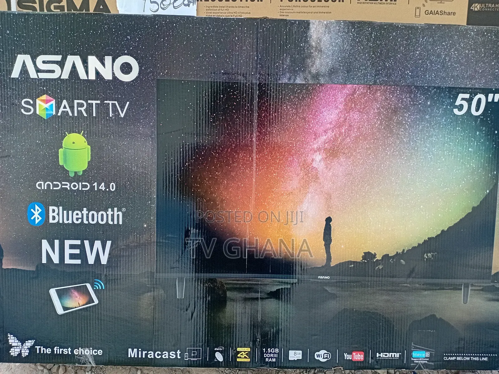 **Asano 50” Full Hd Smart Tv – Stream, Watch Enjoy!