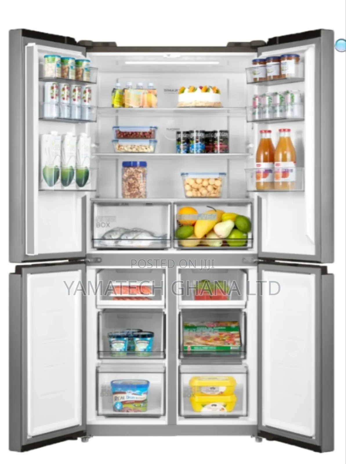 Spacious Brand New Nasco 421 Litre French Door Fridge (Nasf2-68fdr)