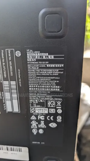New Desktop Computer HP EliteDesk 705 16GB AMD Ryzen 5 SSD 256GB