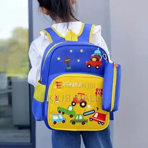 Kids Excavator School Bag Design