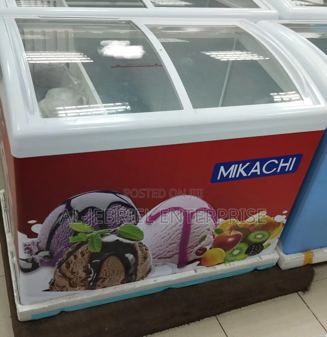 Mikachi 396l Display Chest Freezer