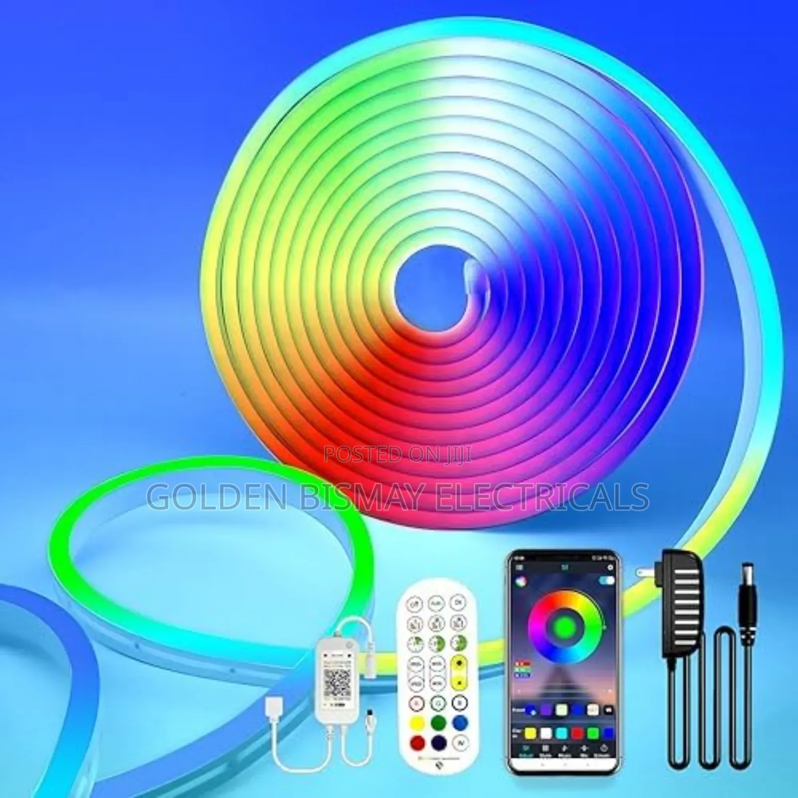 Neon Strip Light With Remote Control and Phone App