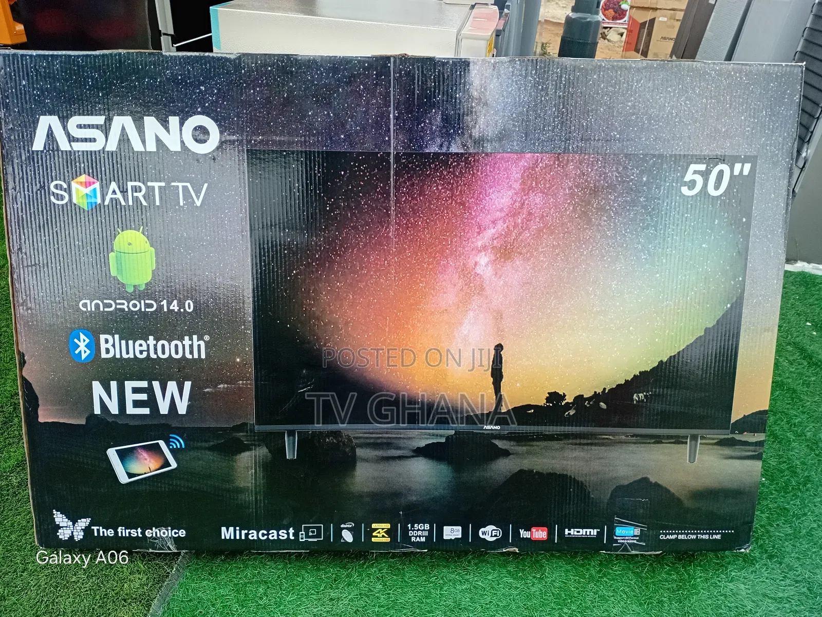**Hot Sale! Asano 50” Smart Tv With Sharp Display**