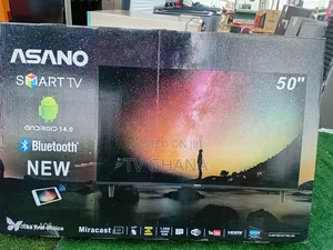 **Hot Sale! Asano 50” Smart Tv With Sharp Display**