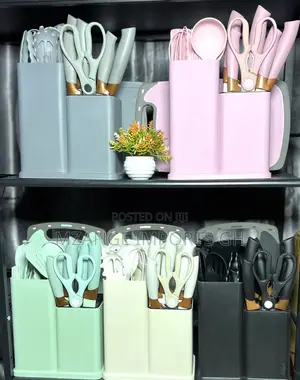19pcs Kitchen Laddle Knife Set