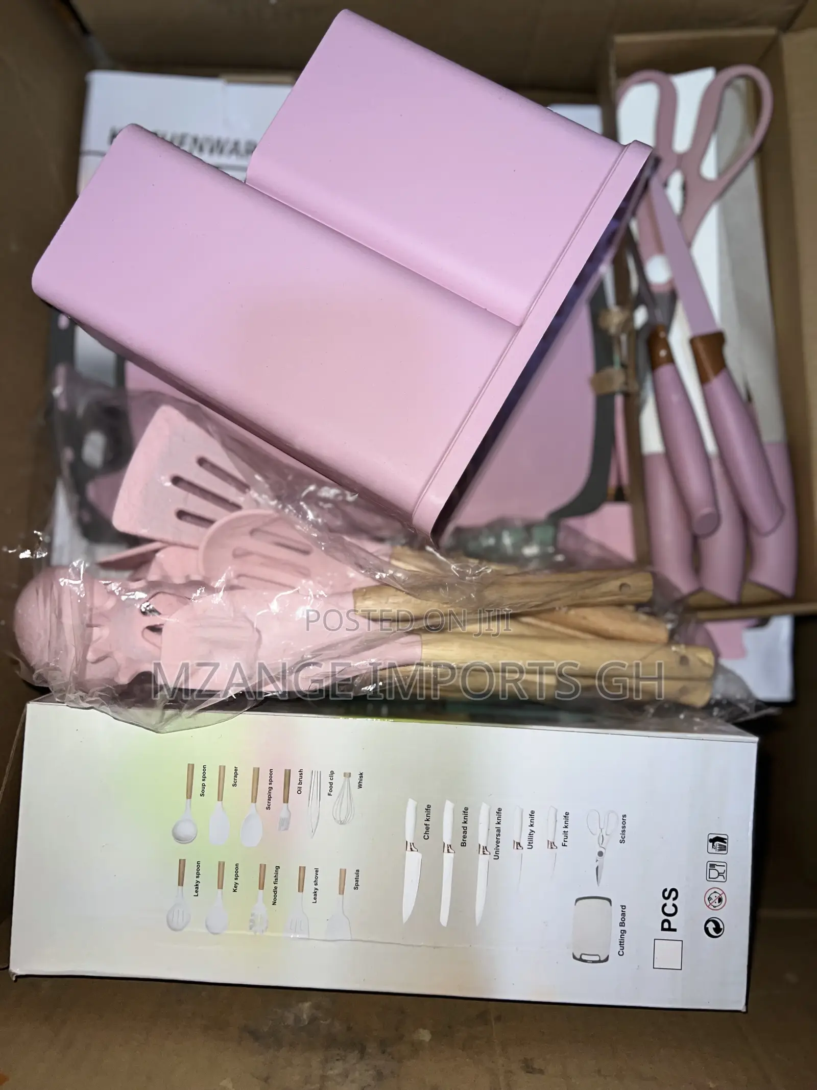 19pcs Kitchen Laddle Knife Set