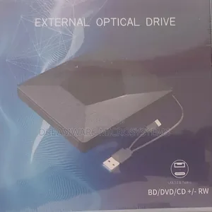 External Blu Ray Drive, Portable Bluray Drive Usb 3.0 And Type-c Bd