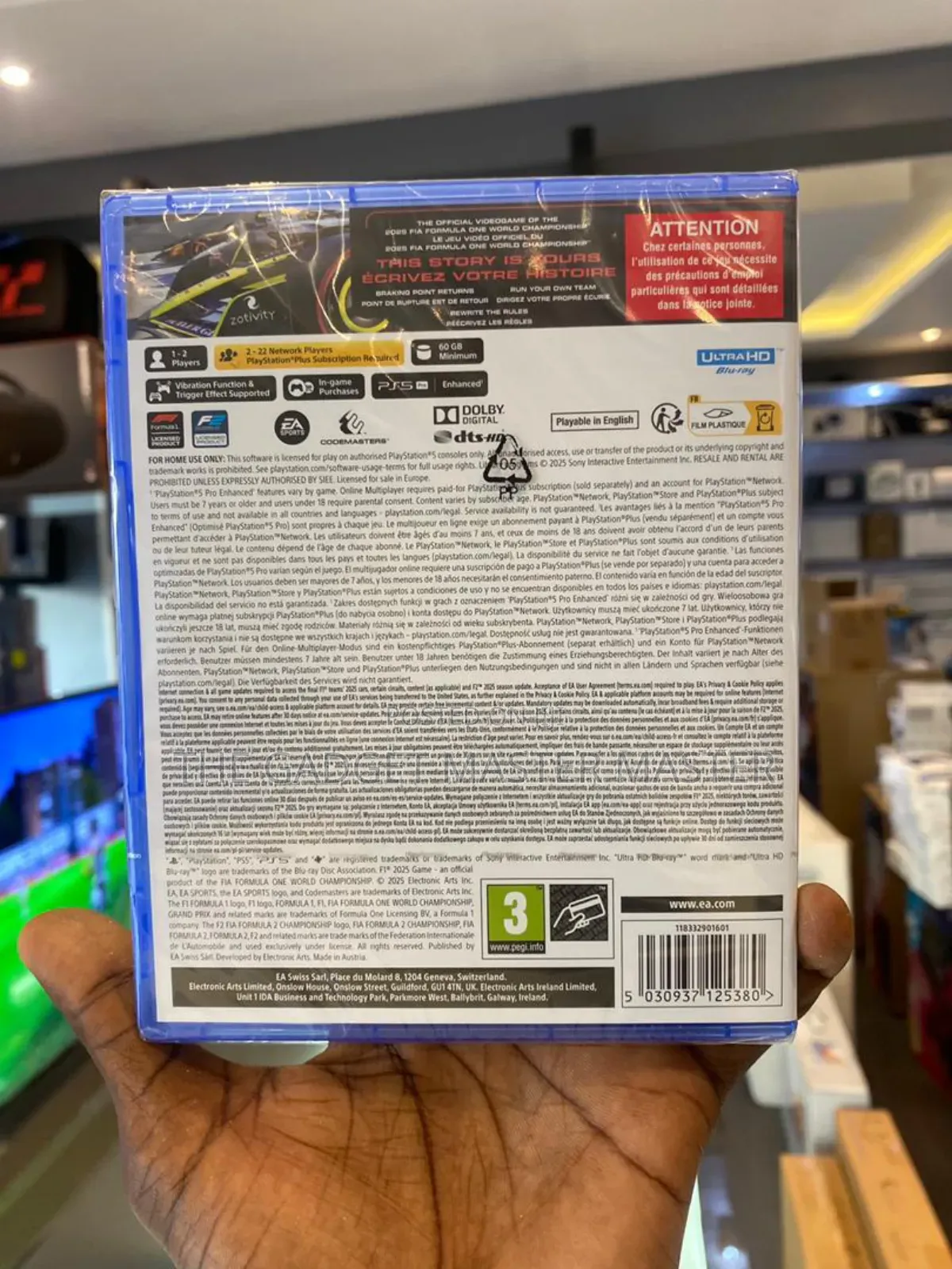 F1 25 for Playstation 5