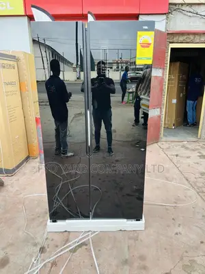 TCL 442liters Mirror Design Frost Free Side by Side Fridge