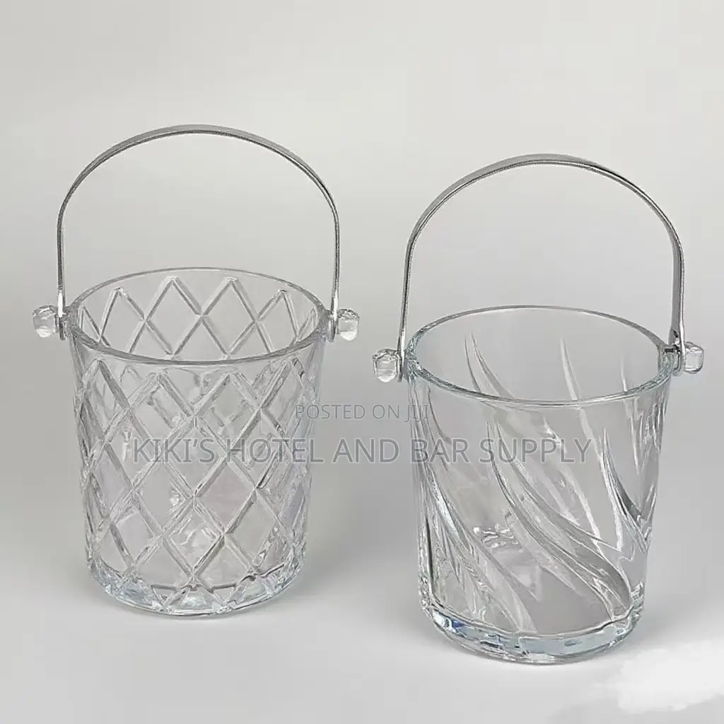 Glass Ice Bucket 980ml