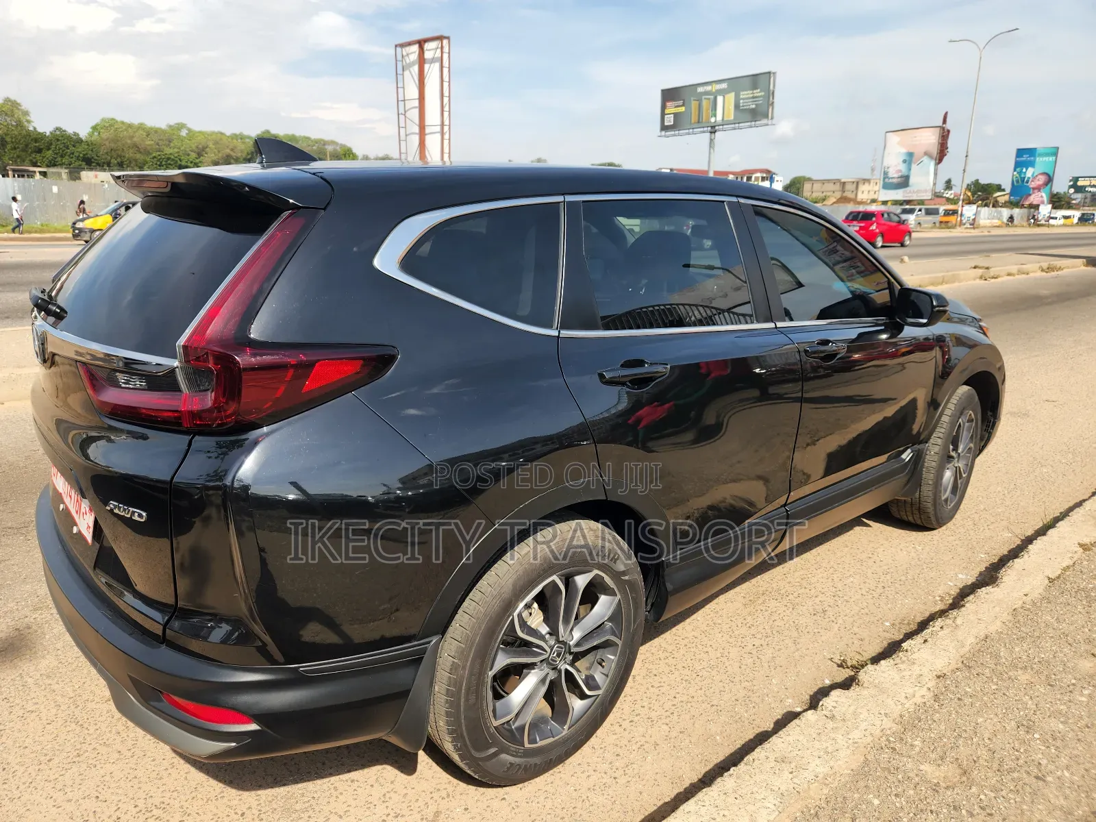Honda CR-V EX AWD 2020 Black