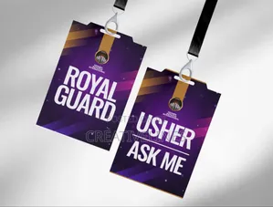Ccstomised Usher Tag