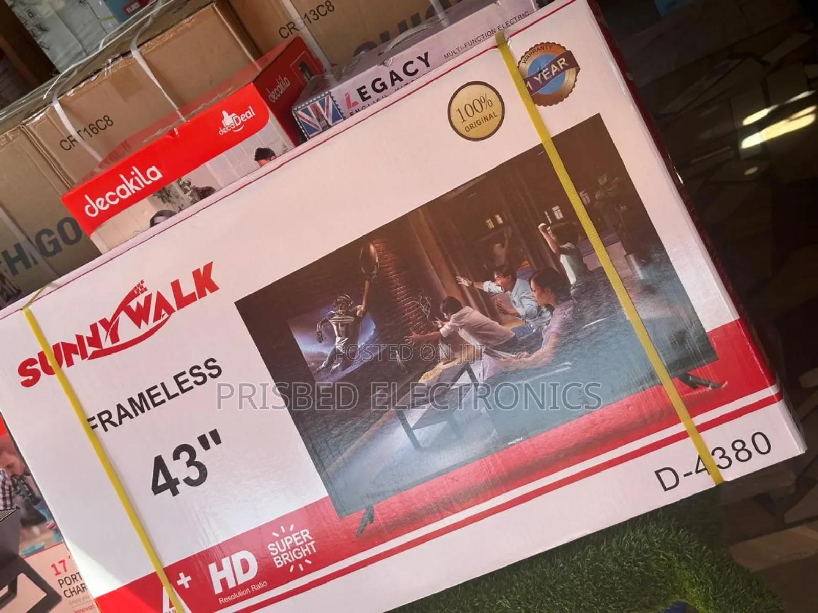 Sunnywalk 43" Digital Tv Frameless