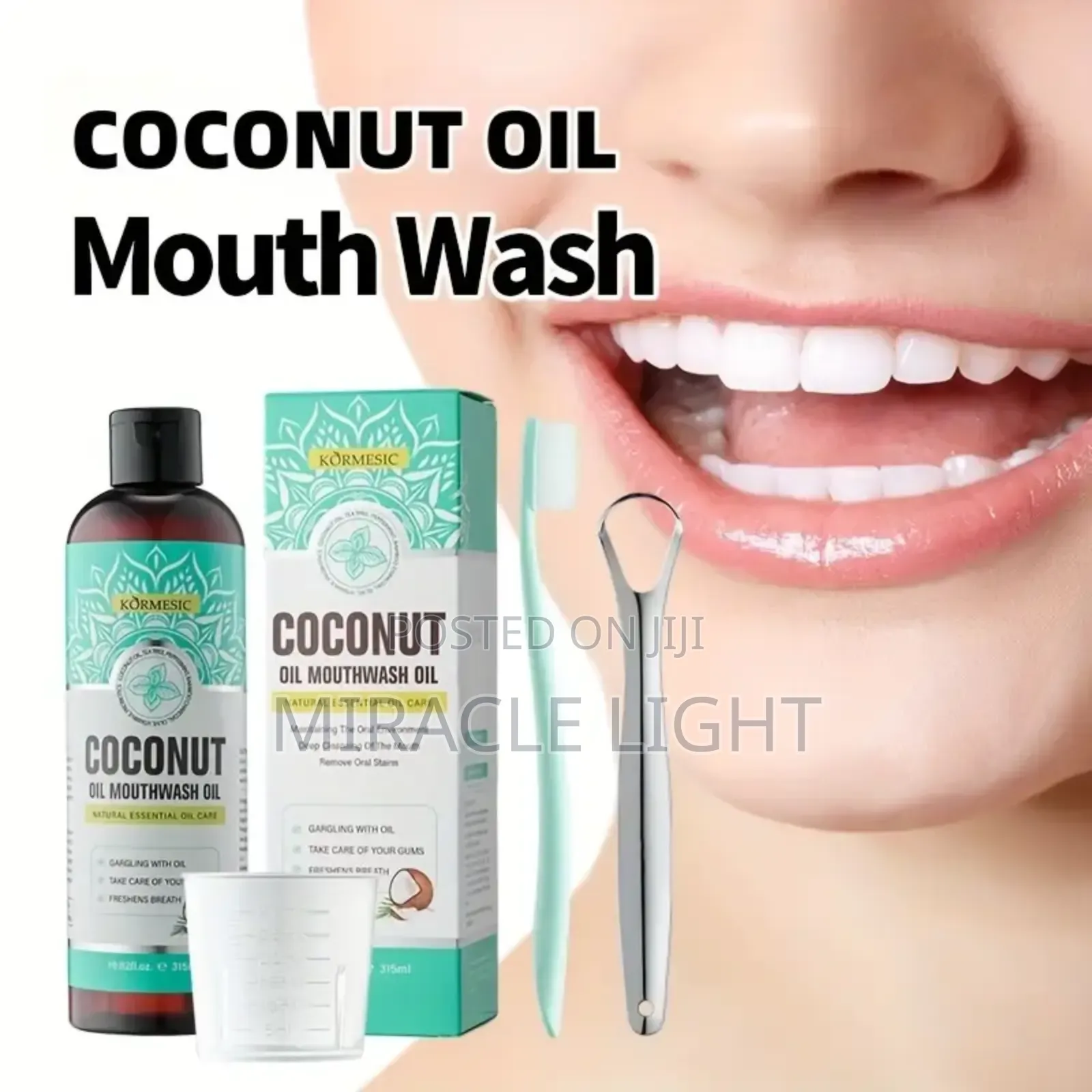 Kormesic Coconut Oil Mouth Wash Oil