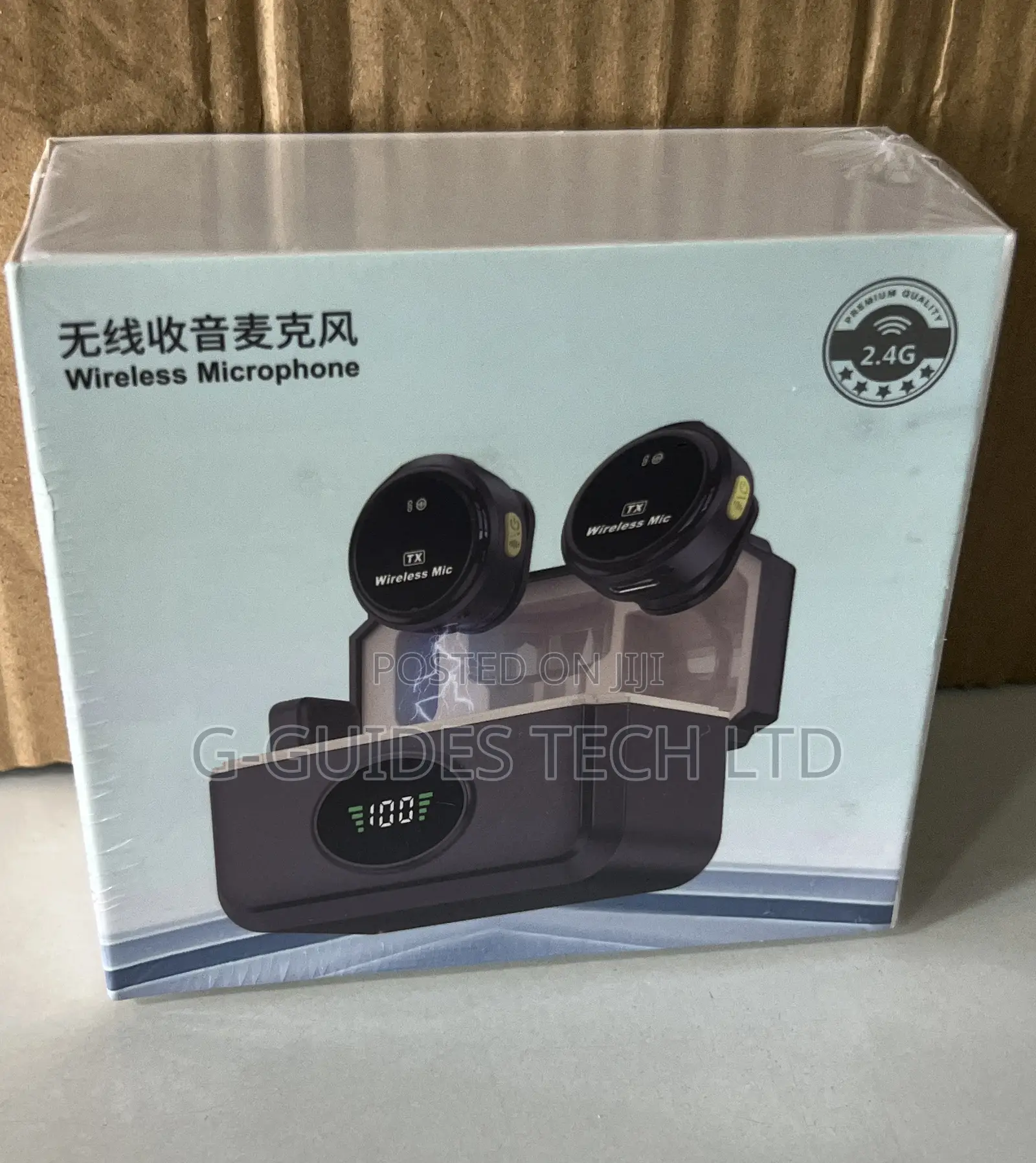 Lavalier Wireless Microphones Type-C With a Charging Case.