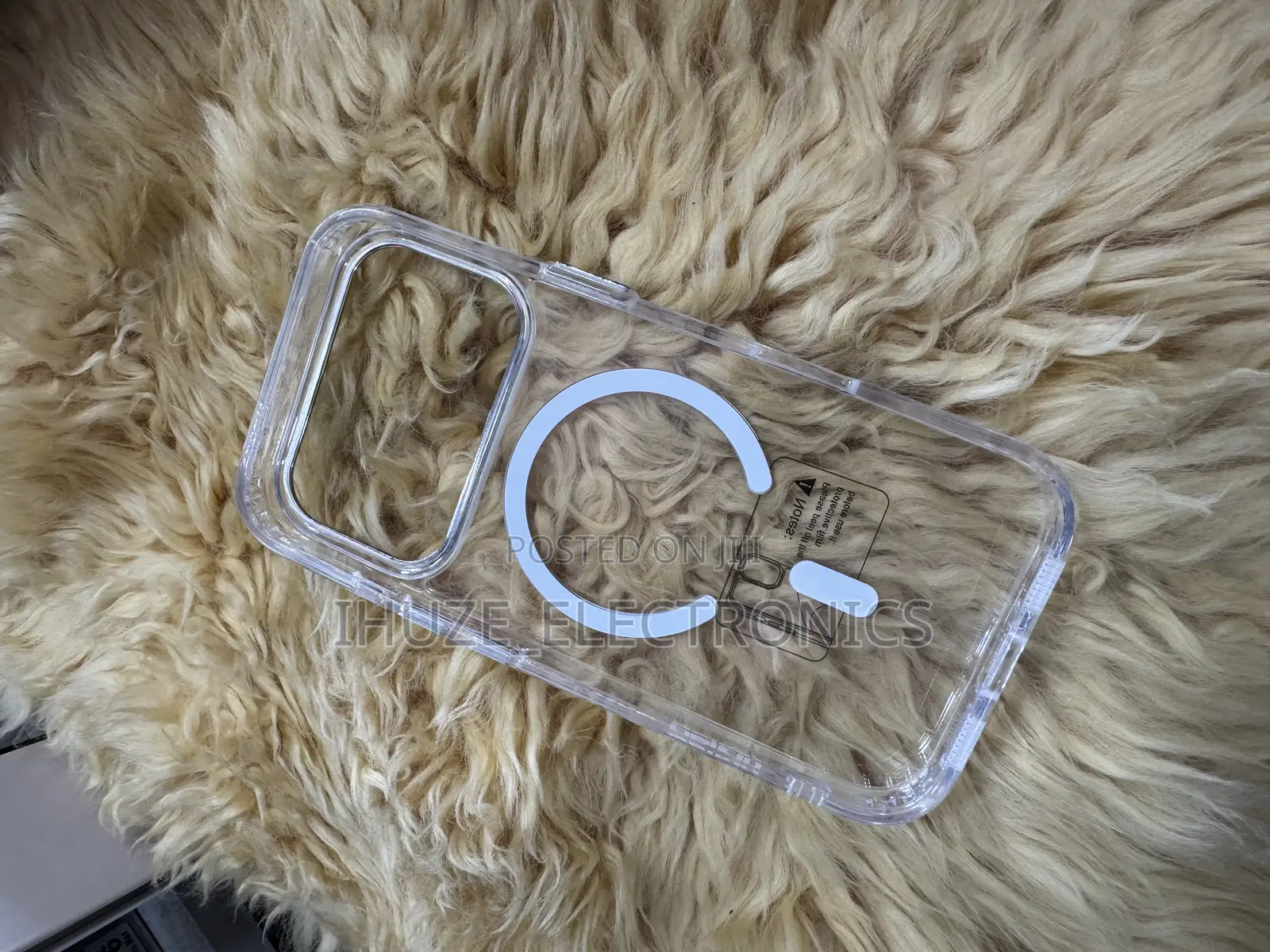 iPhone 17pro/17pro Max Transparent Cover With Magsafe