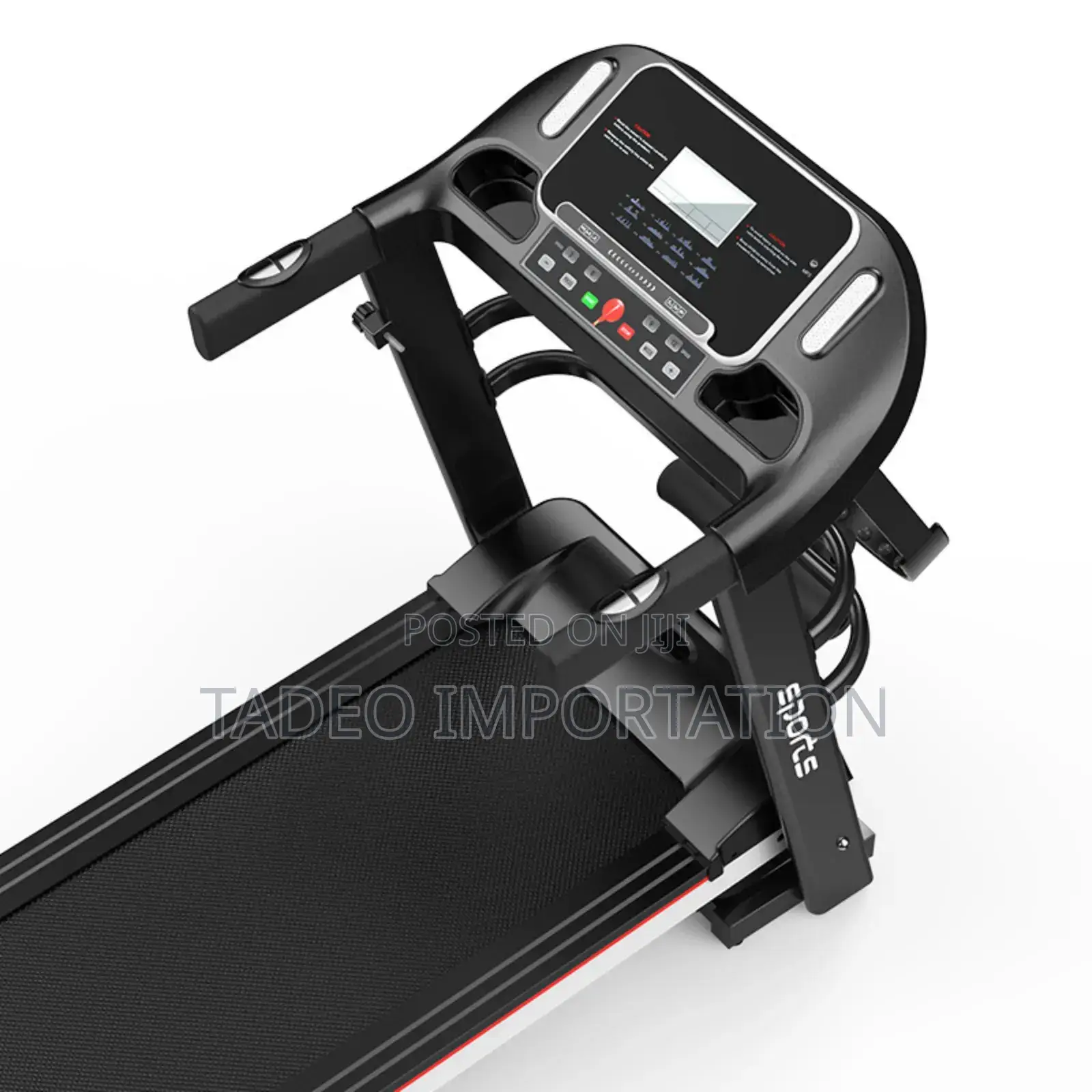 Treadmill With Massager and Dumbell