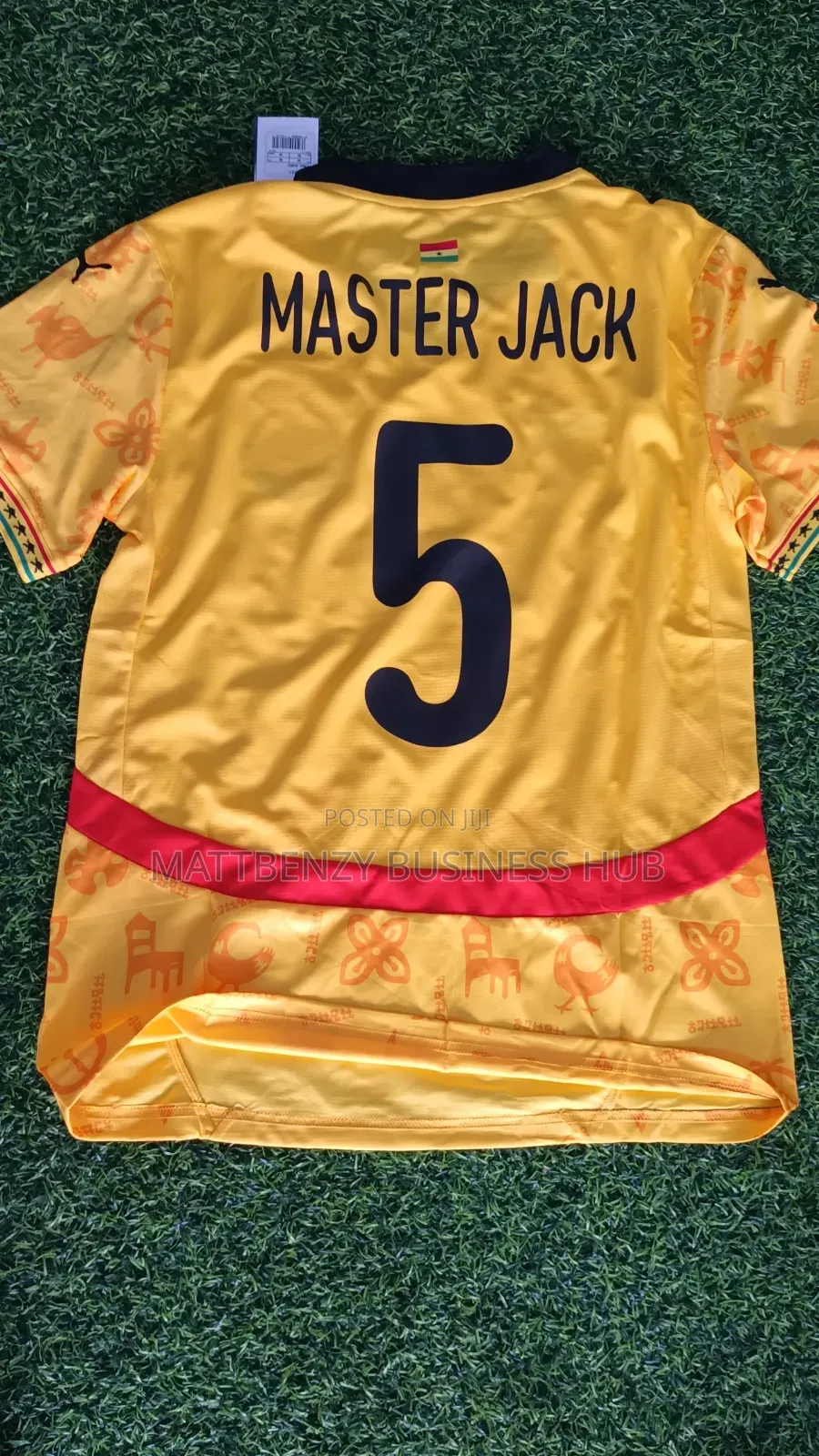 Mattbenzy Sporting Wears [Black Stars Jersey Customization]