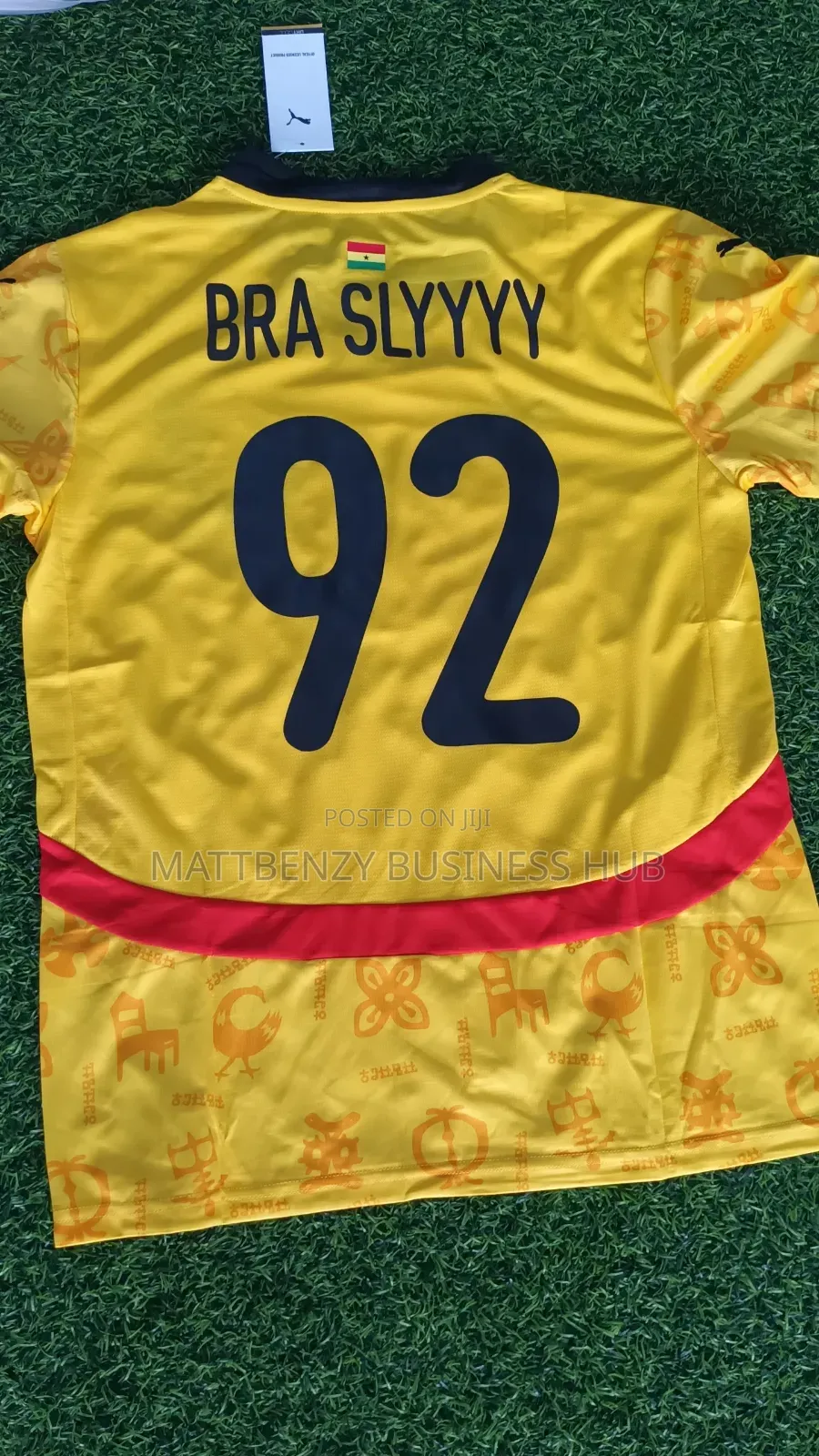 Mattbenzy Sporting Wears [Black Stars Jersey Customization]