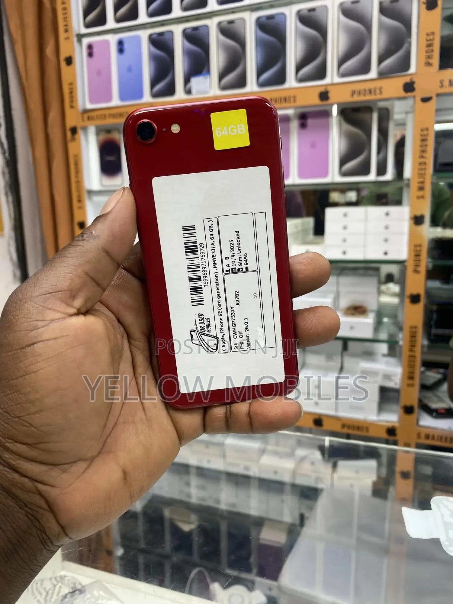 Apple iPhone SE (2022) 64 GB Red