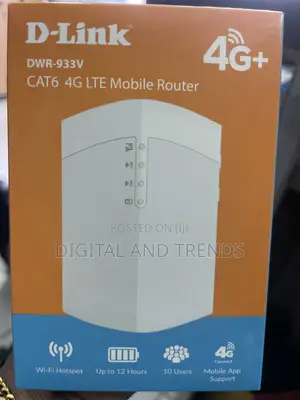 D-Link DWR-933v Cat.6 Lte Mobile Router
