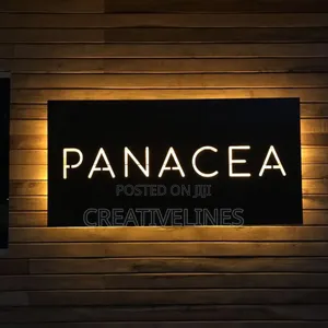 Back Sign With Yellow Light