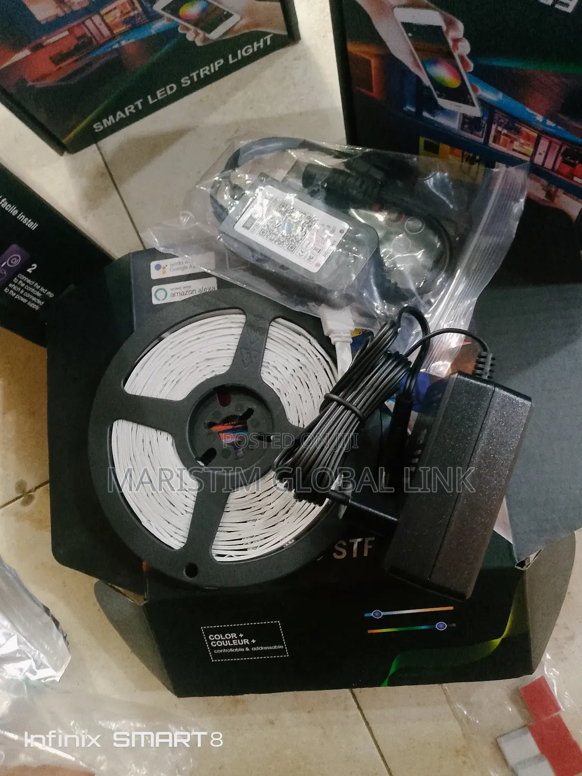 RGB Smart Led Strip Light (Connect to Phone)
