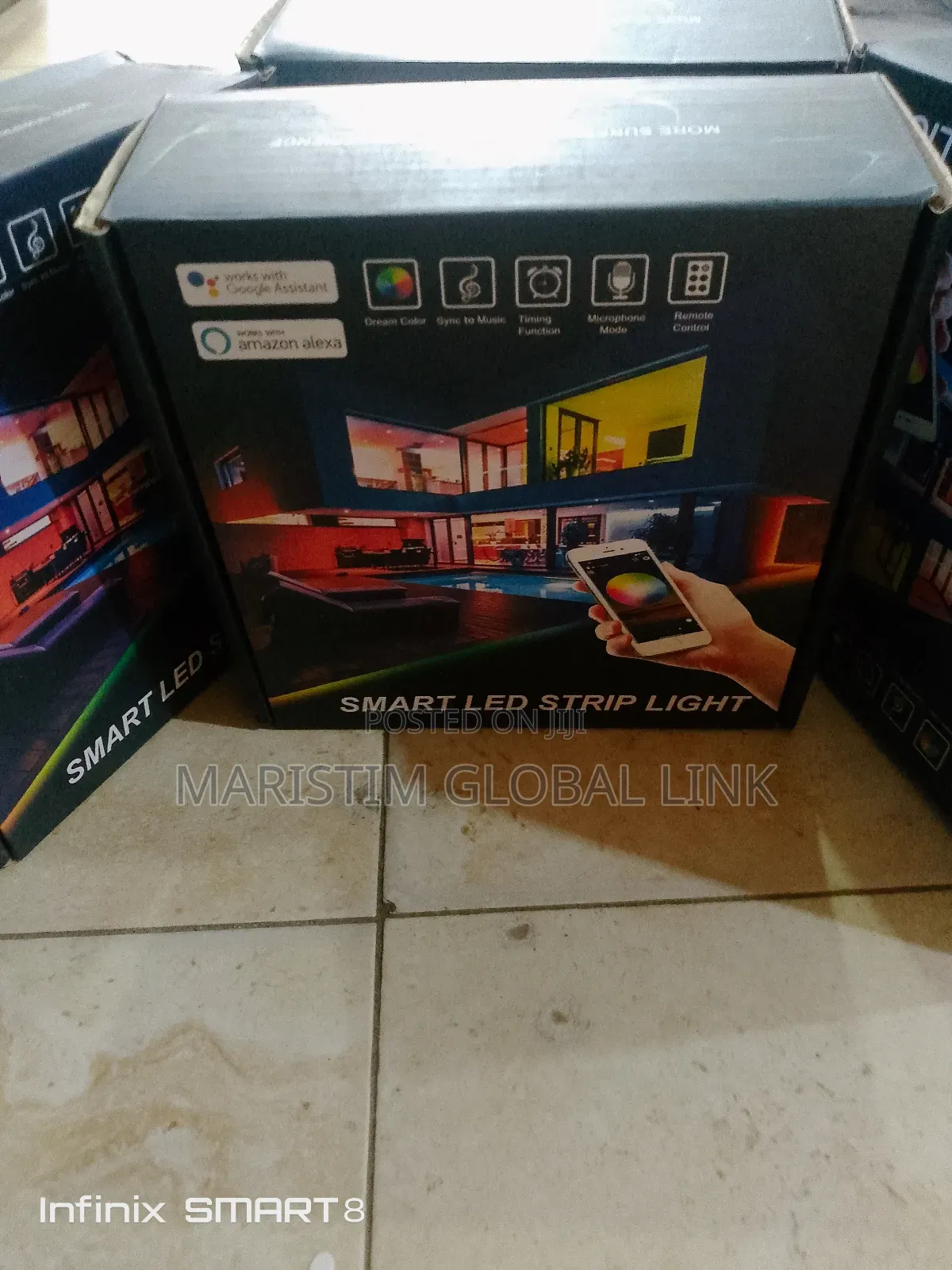 RGB Smart Led Strip Light (Connect to Phone)