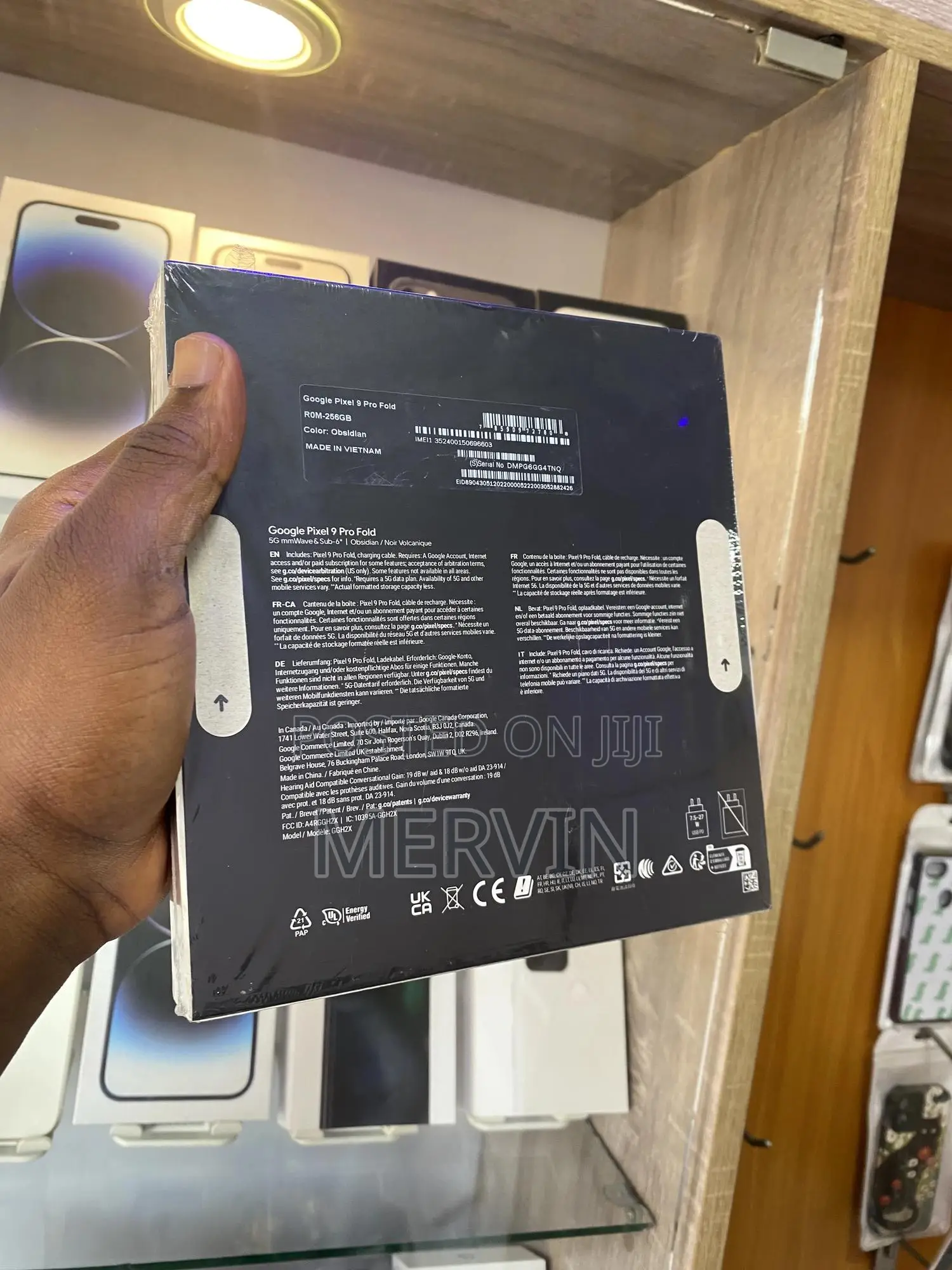 New Google Pixel 9 Pro Fold 256 GB Black