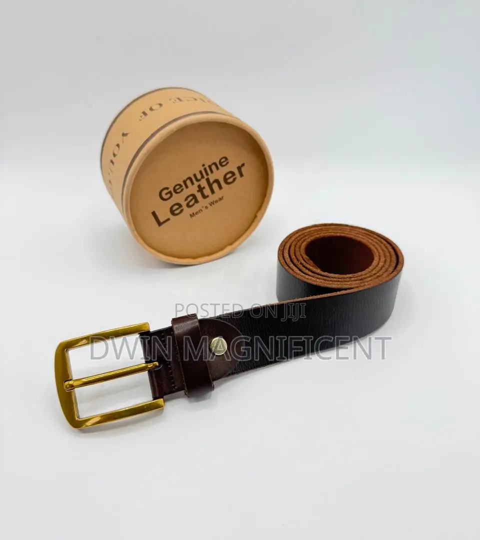Men’S Genuine Leather Belt