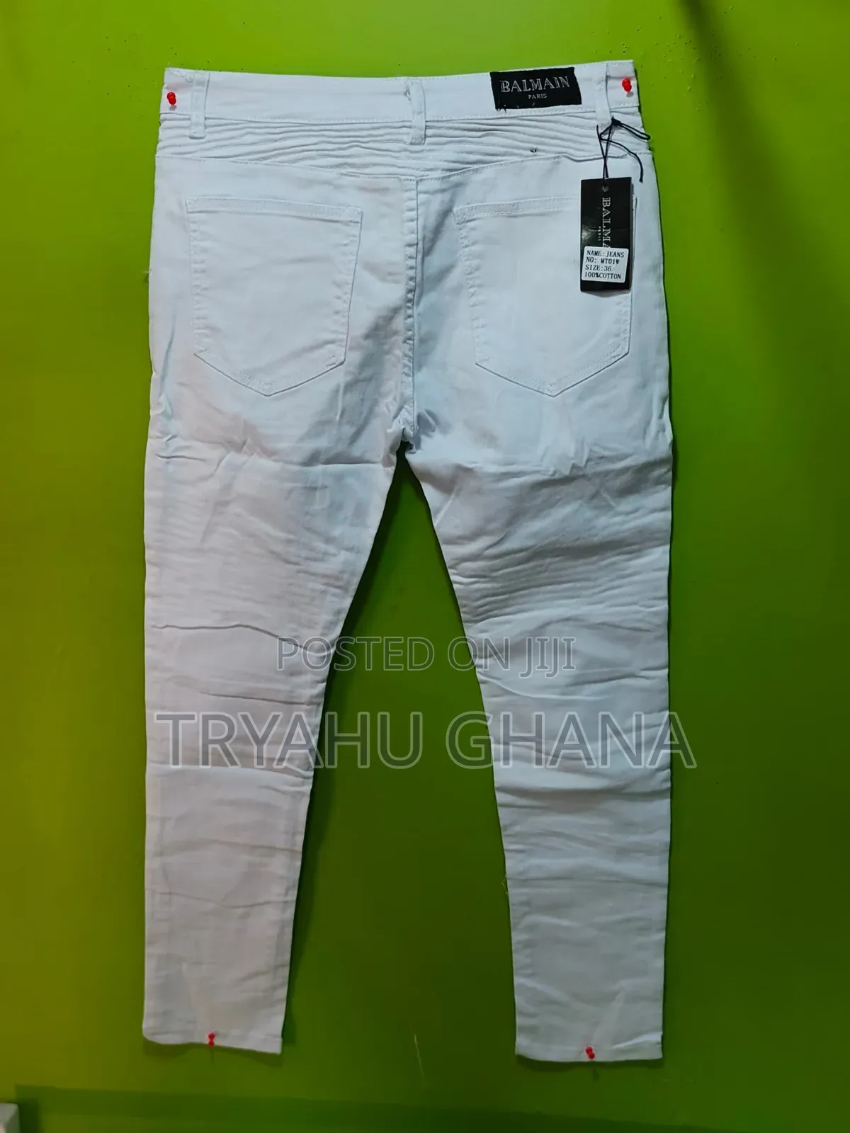 Easy Style, Daily Comfort – Quality Balmain Jeans For Men Size 36