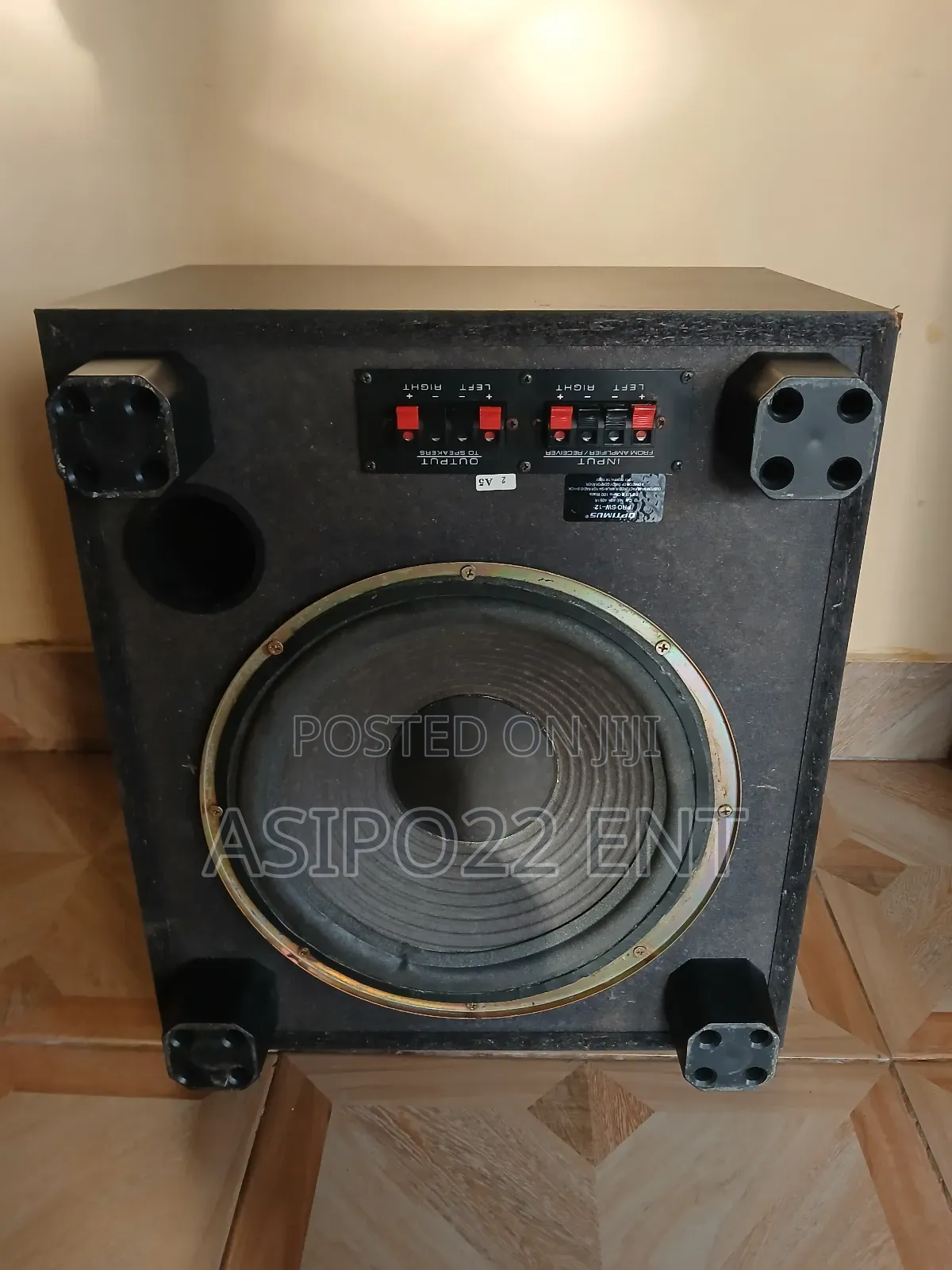 Optimus Pro Sw-12 Subwoofer