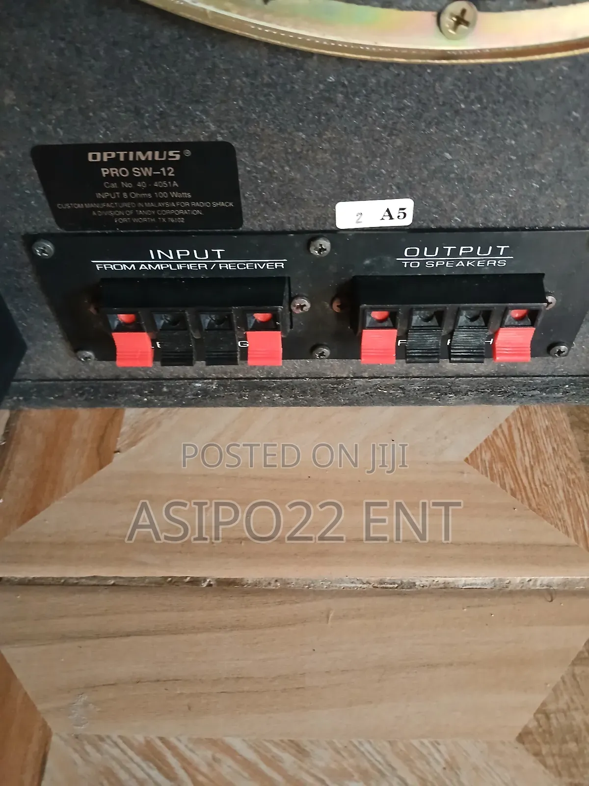 Optimus Pro Sw-12 Subwoofer