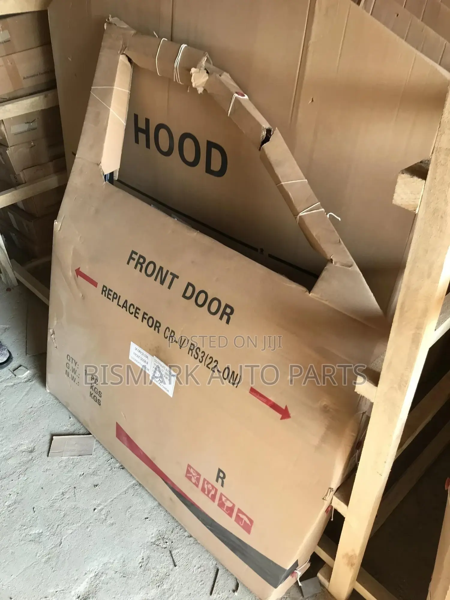 Honda CRV 2023-2024-2025 Empty Door
